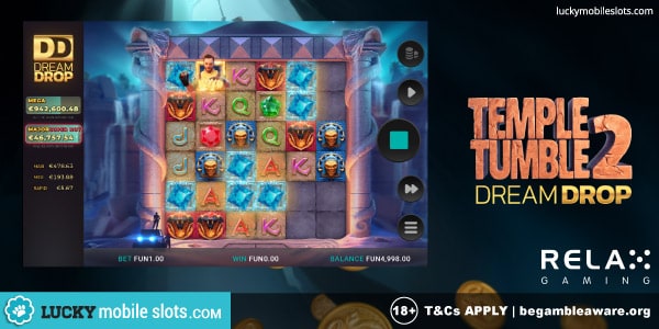 Relax Gaming Temple Tumble 2 Dream Drop Slot