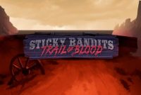 Sticky Bandits Trail of Blood Slot Logo