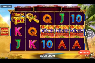 funky pharaoh slot