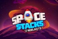Space Stacks Slot Logo