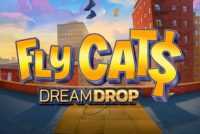 Fly Cats Dream Drop Slot Logo
