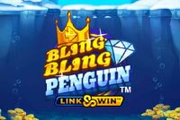 Bling Bling Penguin Slot Logo
