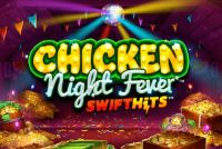 Chicken Night Fever Slot Logo