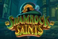 Shamrock Saints Slot Logo