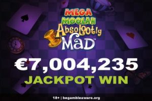 Absolootly Mad Mega Moolah Jackpot Win - May 2024