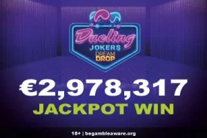 €2,978,317 Dueling Jokers Dream Drop Jackpot Win