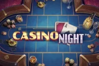 Casino Night Slot Logo