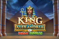 King Of Alexandria Mega Moolah Slot Logo