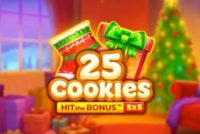 25 Cookies Hit The Bonus Slot Logo