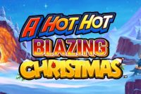 A Hot Hot Blazing Christmas Slot Logo