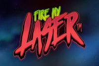 Hacksaw Gaming Fire My Laser Slot Logo