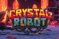 Crystal Robot Slot Logo