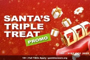 Get Your Santa's Triple Treat Free Spins at Funky Jackpot Casino