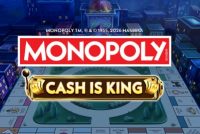 Monopoly Cash Is King Slot Logo